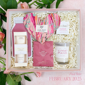 Self Care Luxury Subscription Box for Women from Luxe & Bloom | February 2025