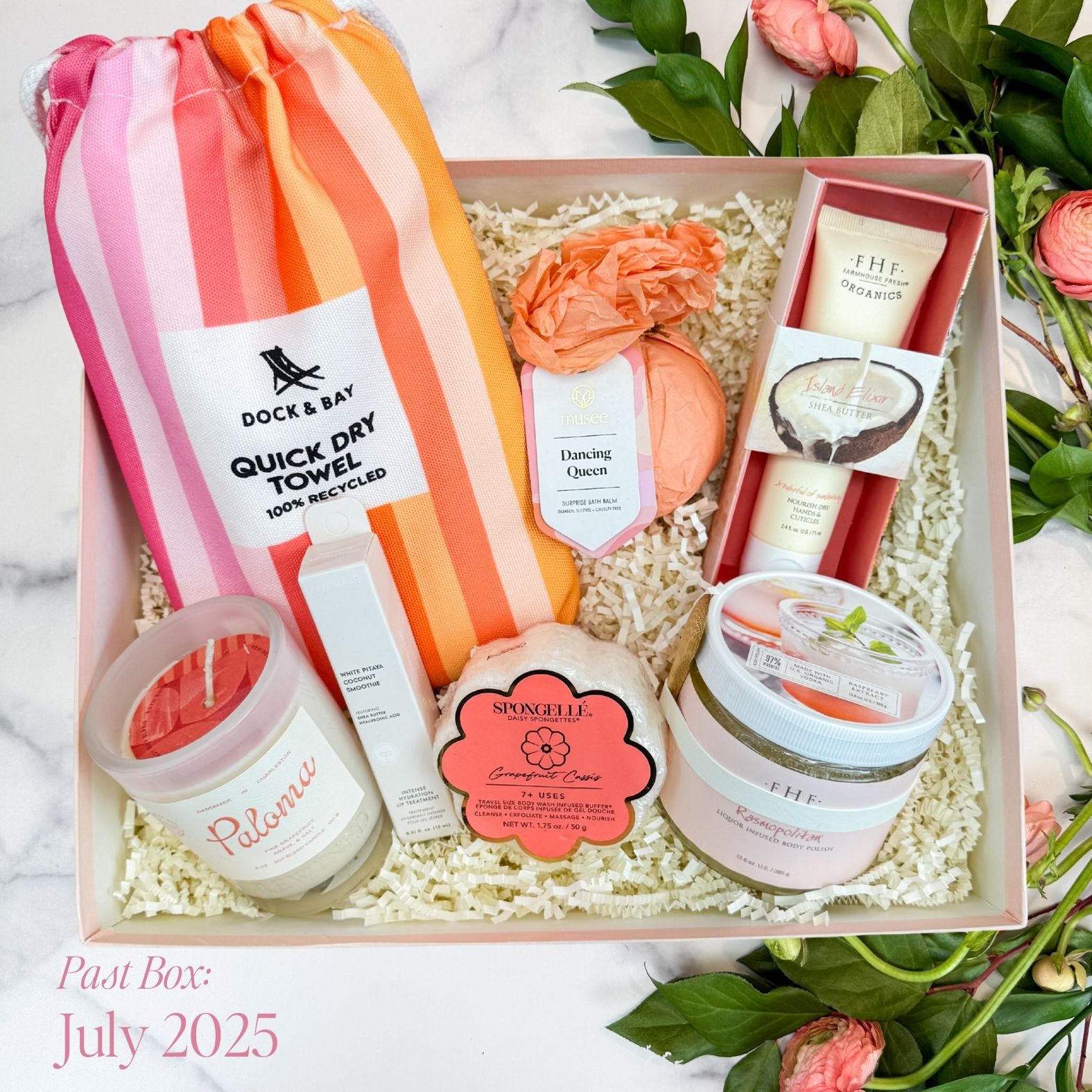 Self Care Subscription Box for Women from Luxe & Bloom | Past Box July 2025