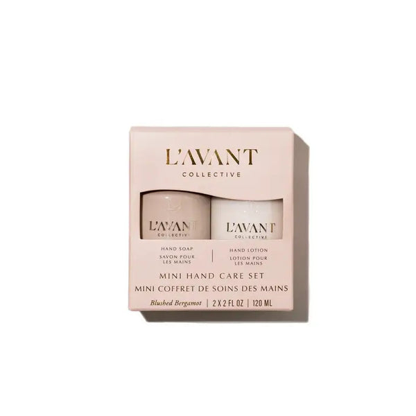 L'AVANT Collective Blushed Bergamot Mini Handcare Set | Build A Luxury Custom Gift Box for Women with Luxe & Bloom