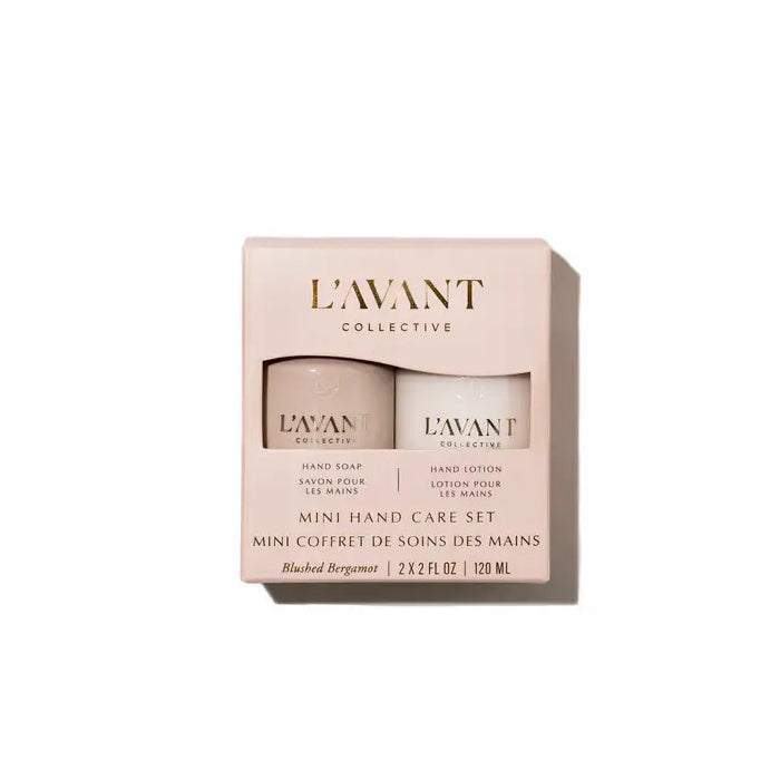 L'AVANT Collective Blushed Bergamot Mini Handcare Set | Build A Luxury Custom Gift Box for Women with Luxe & Bloom