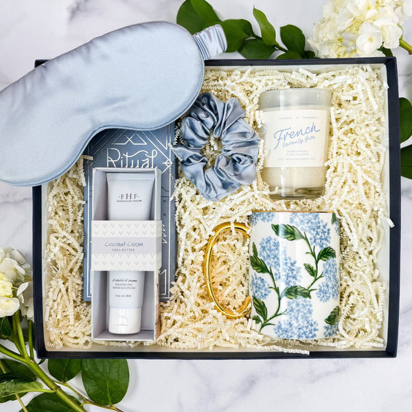 Peaceful Pause Luxury Curated Gift Box for Women from Luxe & Bloom
