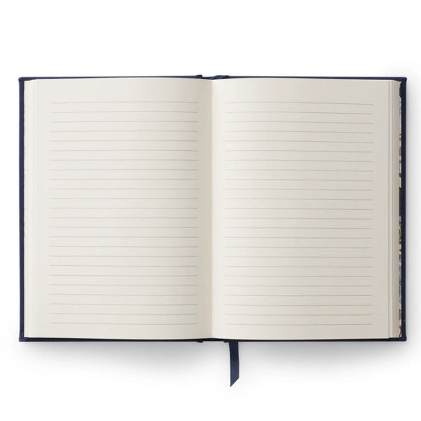 Rifle Paper Co. Peacock Embroidered Journal Interior | Build A Luxury Custom Gift Box for Women with Luxe & Bloom