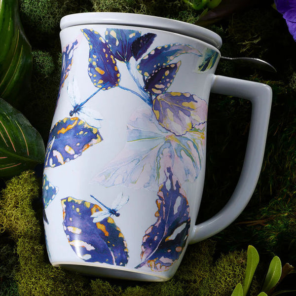 Tea Forte Demoiselle Fiore Steeping Cup & Infuser | Build A Luxury Custom Gift Box for Women with Luxe & Bloom