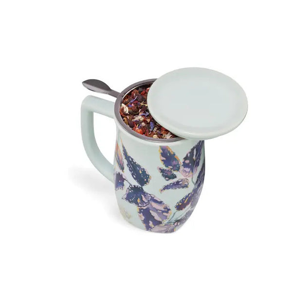 Tea Forte Demoiselle Fiore Steeping Cup & Infuser | Build A Luxury Custom Gift Box for Women with Luxe & Bloom