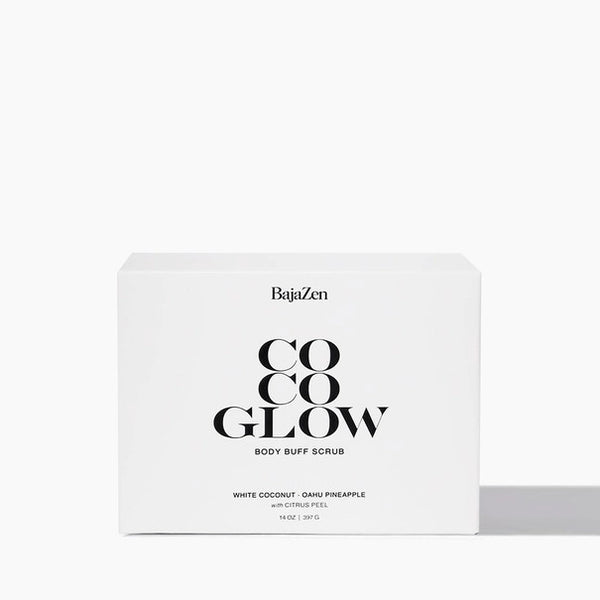 Baja Zen CoCo Glow Body Buff Scrub | Build A Luxury Custom Gift Box for Women with Luxe & Bloom