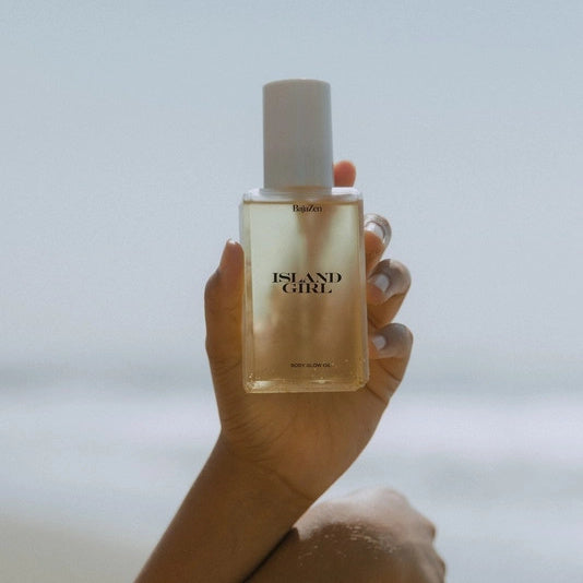 Baja Zen Island Girl Body Glow Oil | Build A Luxury Custom Gift Box for Women with Luxe & Bloom
