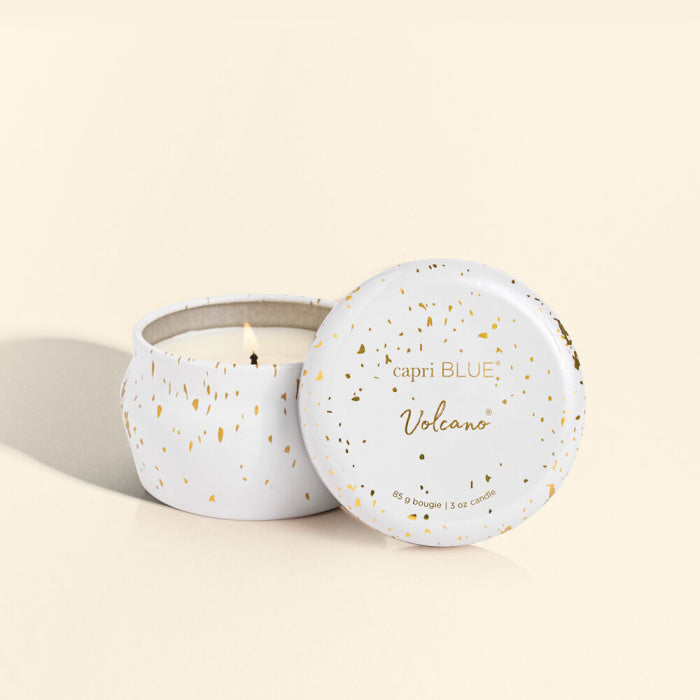 Capri Blue Volcano Glimmer Mini Tin Candle - Build A Custom Luxury Gift Box for Women with Luxe & Bloom