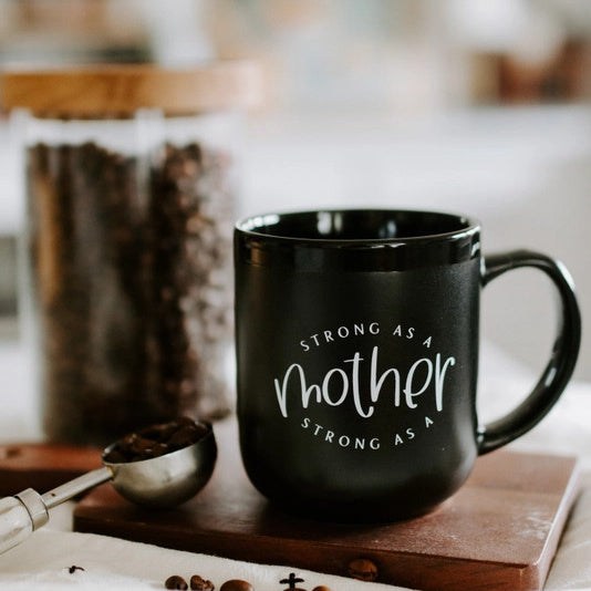 Chalkfuloflove Strong/Tired as a Mother Mug | Build A Luxury Custom Gift Box for Women with Luxe & Bloom