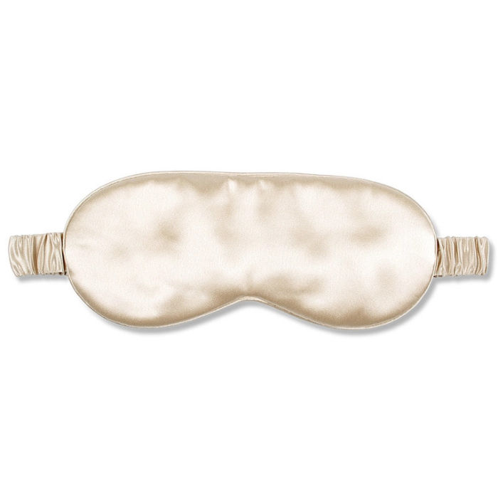 Champagne 100% Mulberry Silk Sleep Mask | Build A Luxury Custom Gift Box for Women with Luxe & Bloom