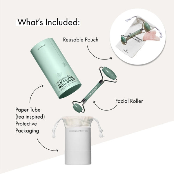 Mint Green Tea Jade Facial Roller