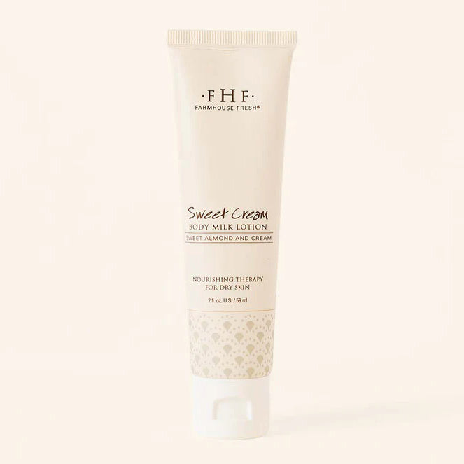 Farmhouse Fresh Sweet Cream Body Milk Lotion | Build A Luxury Custom Gift Box for Women with Luxe & Bloom
