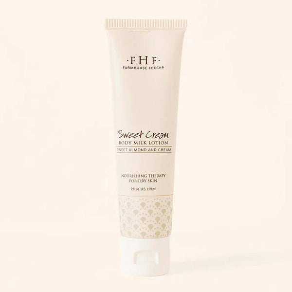 Farmhouse Fresh Sweet Cream Body Milk Lotion | Build A Luxury Custom Gift Box for Women with Luxe & Bloom