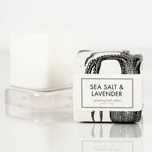 Formulary 55 Sea Salt & Lavender Sparkling Bath Tablet | Build A Luxury Custom Gift Box for Women with Luxe & Bloom