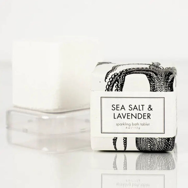 Formulary 55 Sea Salt & Lavender Sparkling Bath Tablet | Build A Luxury Custom Gift Box for Women with Luxe & Bloom