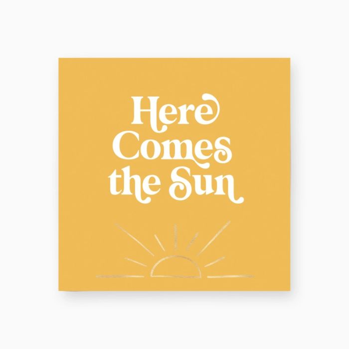 Frankie & Claude Here Comes The Sun Matchbox | Build A Luxury Custom Gift Box for Women with Luxe & Bloom