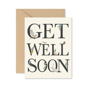 Ginger P. Designs Get Well Soon Card | Build A Luxury Custom Gift Box for Women with Luxe & Bloom