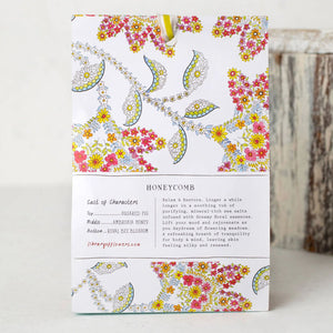 Library Of Flowers Honeycomb Bath Salts Back | Build A Luxury Custom Gift Box for Women with Luxe & Bloom