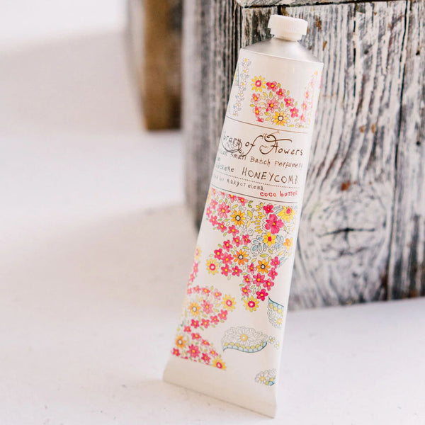 Library Of Flowers Honeycomb Handcreme | Build A Luxury Custom Gift Box for Women with Luxe & Bloom