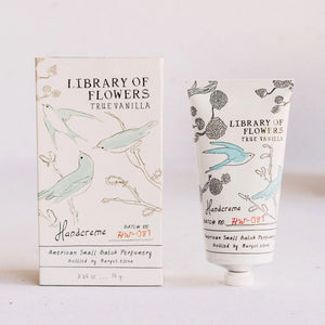 Margot Elena Library Of Flowers True Vanilla Handcreme | Build A Luxury Custom Gift Box for Women with Luxe & Bloom