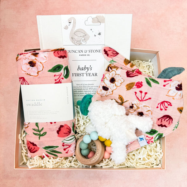 Little Dreamer Baby Girl Gift Box | Luxe & Bloom Luxury Curated Gift Boxes For Women