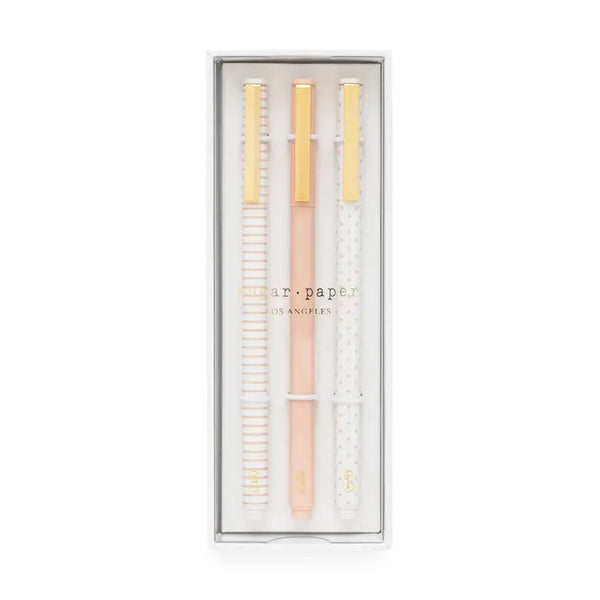 Sugar Paper Rose Felt Tip Pen Set | Build A Luxury Custom Gift Box for Women with Luxe & Bloom