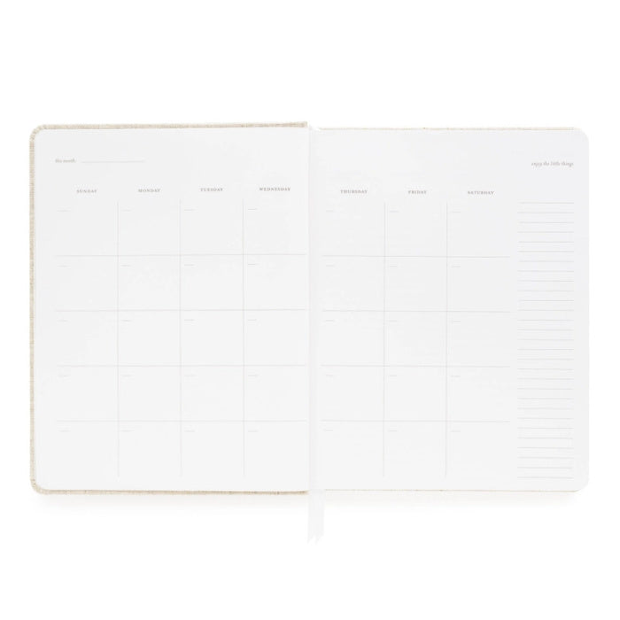 Sugar Paper Chambray Undated Weekly Planner | Build A Luxury Custom Gift Box For Women with Luxe & Bloom