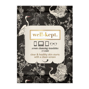 Well-Kept The Flock Screen Cleansing Towelettes | Build A Luxury Custom Gift Box for Women with Luxe & Bloom