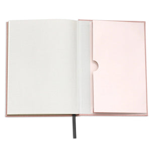Wit & Delight Pink Linen Note To Self Journal | Build A Luxury Custom Gift Box for Women with Luxe & Bloom