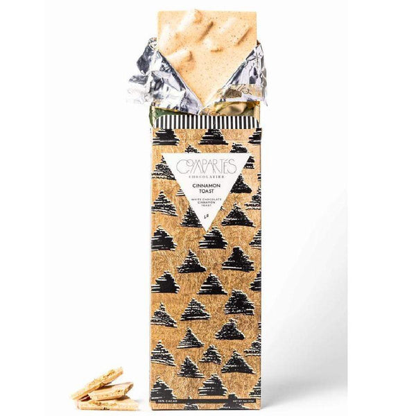 Luxe & Bloom - Compartes Cinnamon Toast White Chocolate Bar