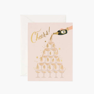 Rifle Paper Co. Cheers Card - Luxe & Bloom Luxury Gift Boxes For Her