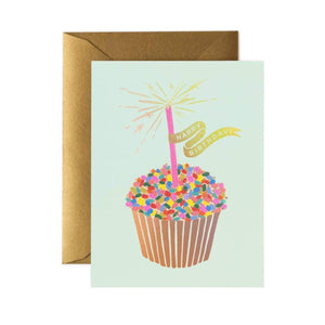 Luxe & Bloom - Rifle Paper Co. Birthday Cupcake Card