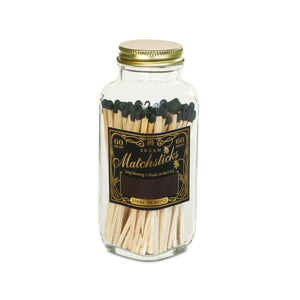 Luxe & Bloom - Skeem Large Vintage Match Bottle in Black