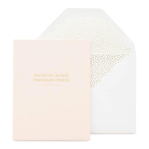 Sugar Paper Sisters By Chance Card