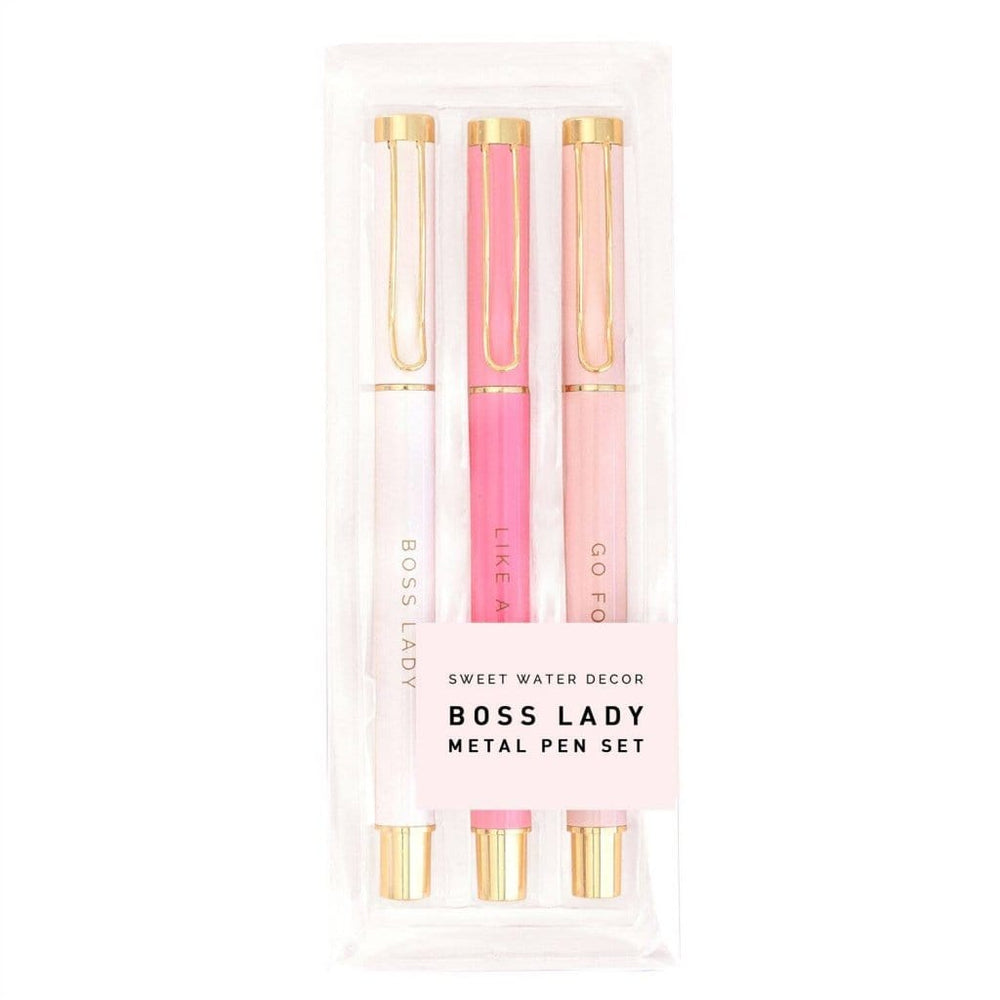 Sweet Water Decor Boss Lady Pen Set - Luxe & Bloom