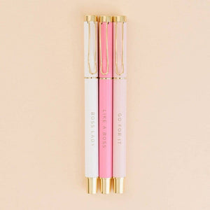 Sweet Water Decor Boss Lady Pen Set - Luxe & Bloom