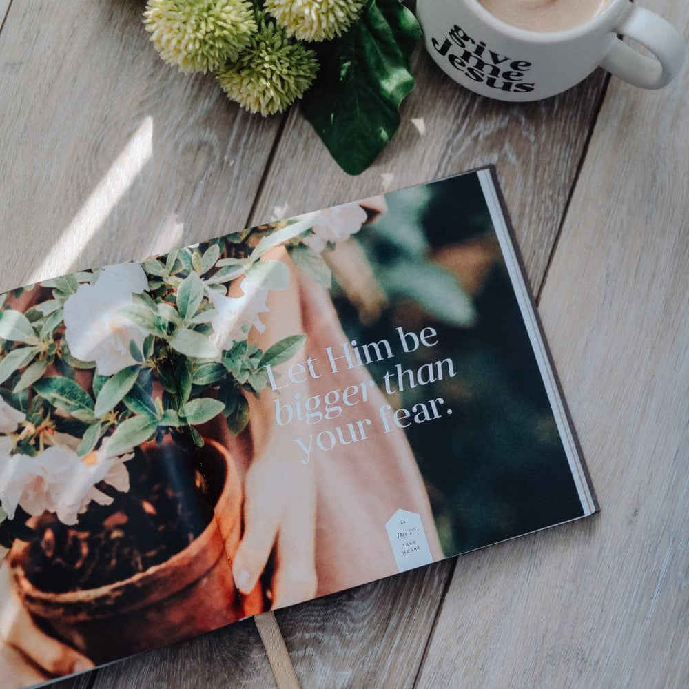 The Daily Grace Co. Take Heart 90 Day Devotional - Luxe & Bloom Create A Custom Gift Box