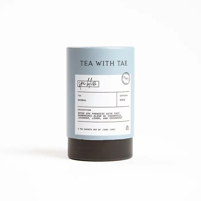 Tea With Tae Spa Bliss Mini Tea - Luxe & Bloom Build A Luxury Custom Gift Box For Her