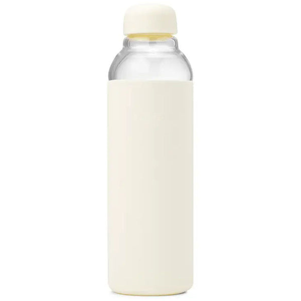 W&P Cream Glass Water Bottle | Build A Custom Gift Box For Women