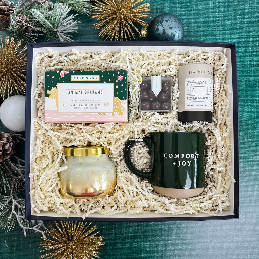 Curated Boxes Holiday Gift Boxes - Christmas Gift Boxes - Luxe & Bloom Luxury Curated ...