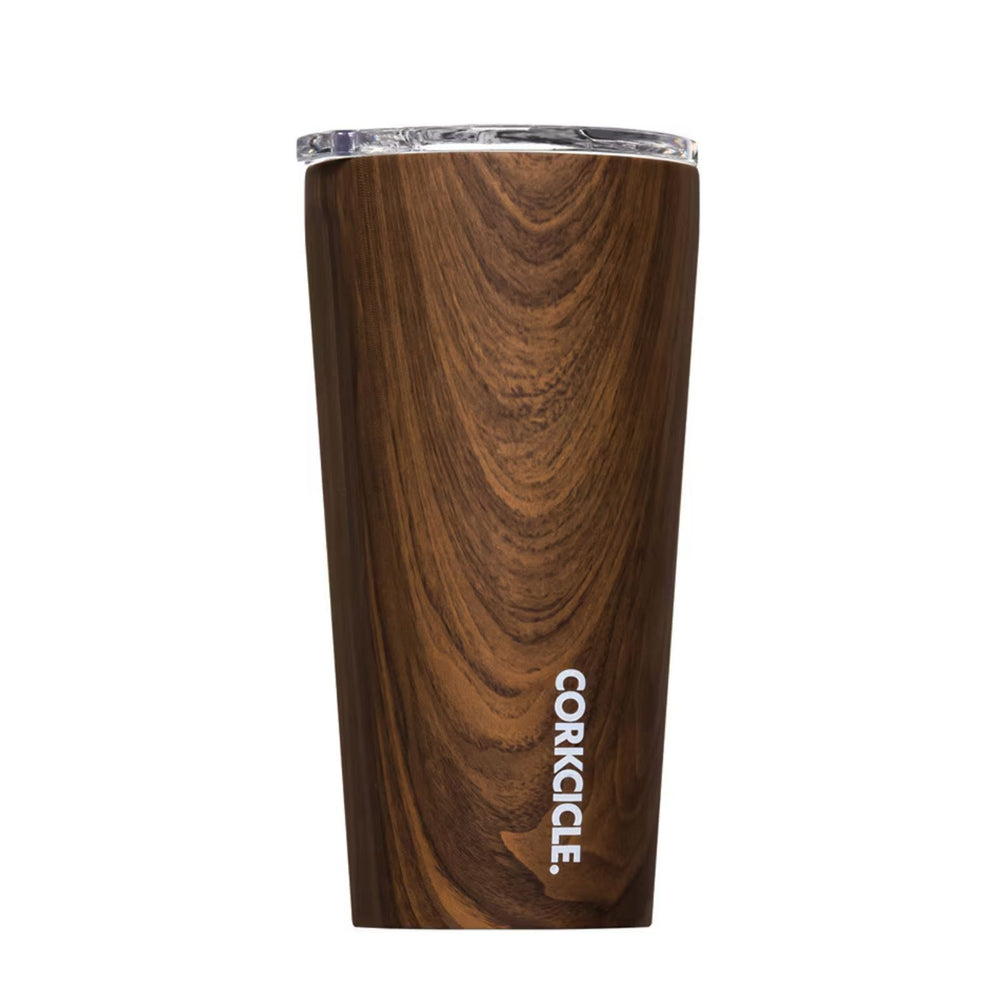 Corkcicle Walnut Wood Tumbler - 16oz | Build A Luxury Custom Gift Box with Luxe & Bloom
