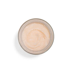 Jar of Farmhouse Fresh One Fine Day® Flawless Face Polish with no lid on a white background | Build A Luxury Custom Gift Box for Women with Luxe & Bloom