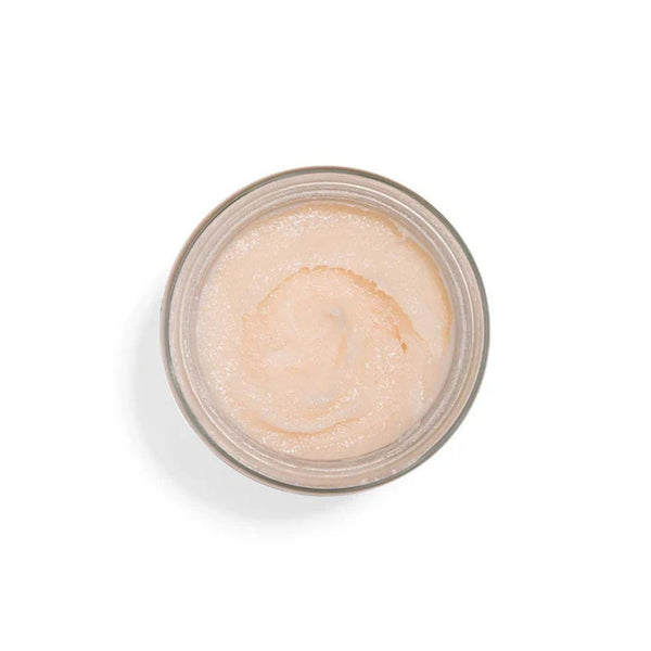 Jar of Farmhouse Fresh One Fine Day® Flawless Face Polish with no lid on a white background | Build A Luxury Custom Gift Box for Women with Luxe & Bloom