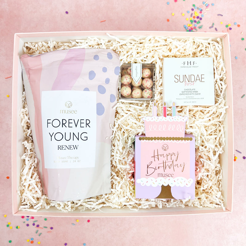 Forever Young Birthday Gift Box