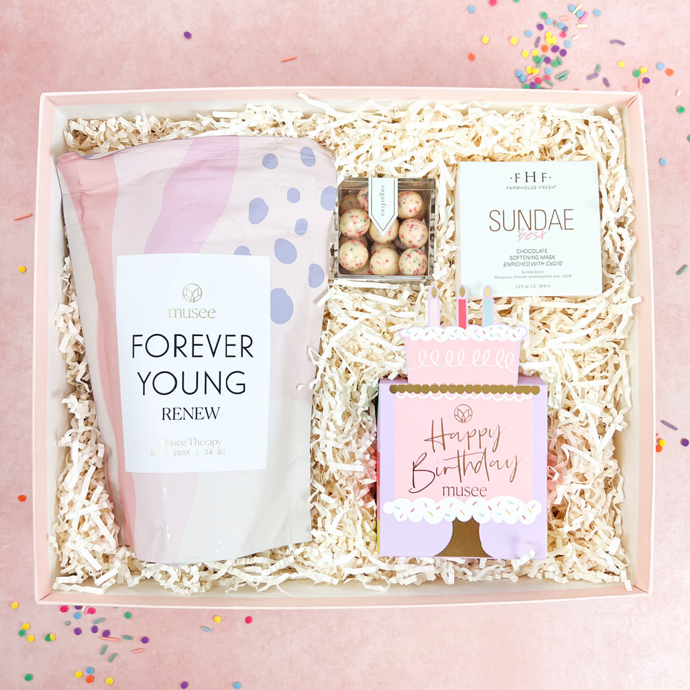 Forever Young Birthday Gift Box