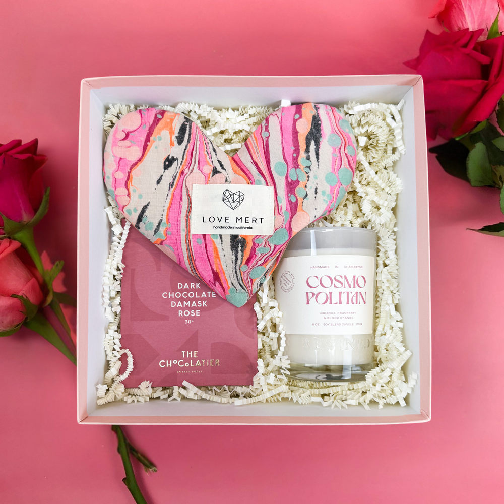 Galentine's Day Luxury Curated Gift Box for Women | Valentine's Day Gift Box from Luxe & Bloom