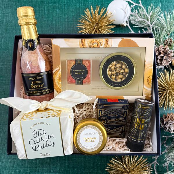 Happy New Year Luxury Curated Gift Box | Holiday Gift Boxes | Corporate Gifts