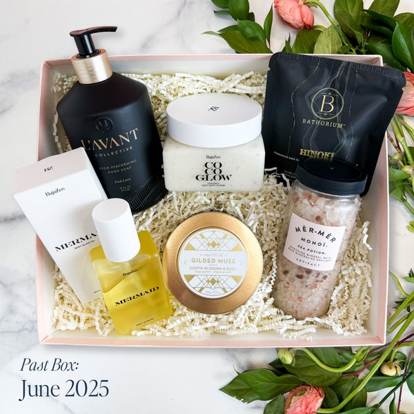 June Luxury Self Care Subscription Box for Women from Luxe & Bloom