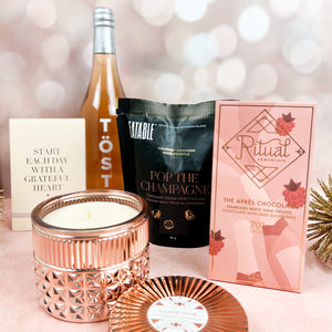 Let's Toast Luxury Curated Gift Box For Women from Luxe & Bloom