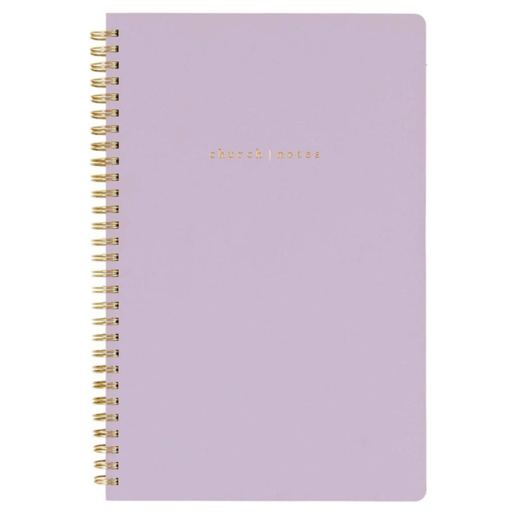 Lilac Church Notes Bible Reference Notebook with Maps on a white background | Build A Custom Christian Gift Box for Women with Luxe & Bloom