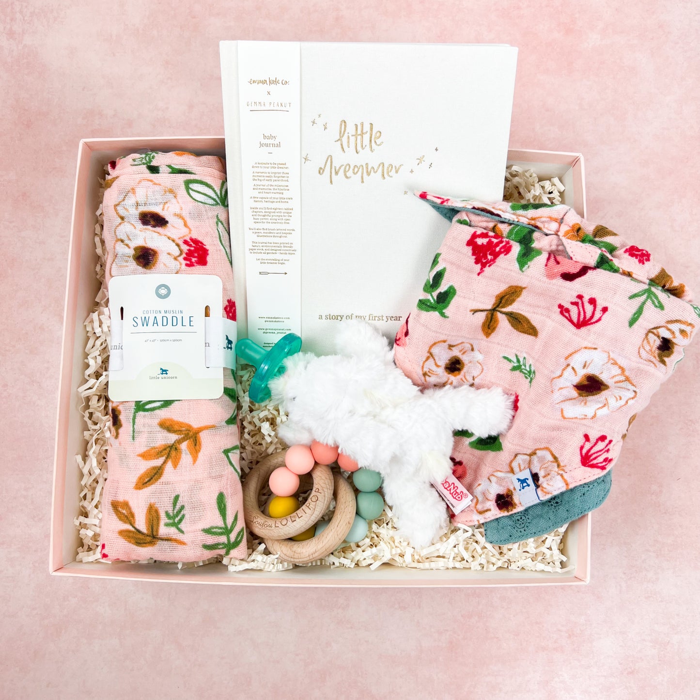 Little Dreamer Baby Girl Gift Box | Luxe & Bloom Luxury Curated Gift Boxes For Women